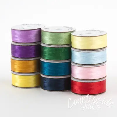 SuperBobs Polyester Bobbin 12pk M-Style Rainbow