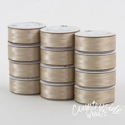 SuperBobs Polyester Bobbin 12pk M-Style Statue