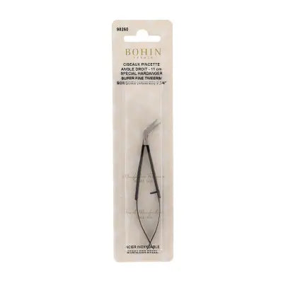 Superfine Angled Scissor and Tweezer 4-1/3in