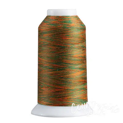 Superior Spirit 40wt Polyester 1650yd Variegated Thread Green Orange