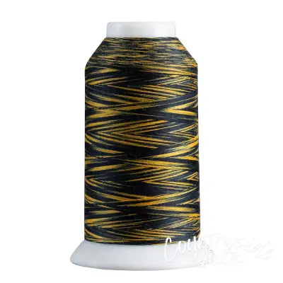 Superior Spirit 40wt Polyester 1650yd Variegated Thread Navy Gold