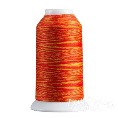 Superior Spirit 40wt Polyester 1650yd Variegated Thread Red Gold