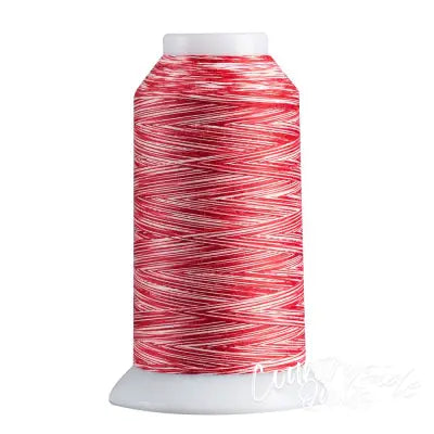 Superior Spirit 40wt Polyester 1650yd Variegated Thread Red White