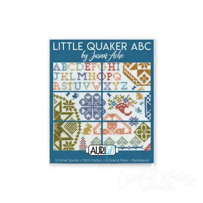 Susan Ache Little Quaker ABC Floss Collection 10 Small Spools