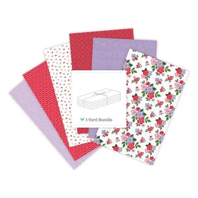 Sweet on You 1 Yard Bundle White, 6 Pcs.