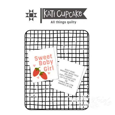 Sweet Baby Girl - Designer Woven Labels