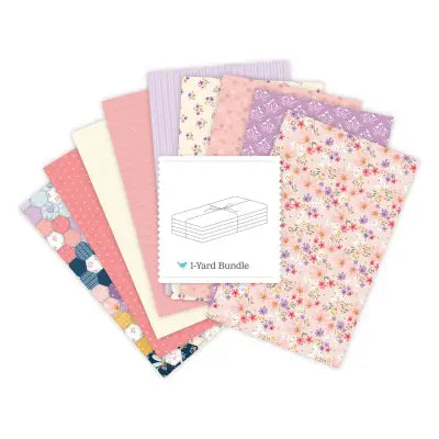 Sweet as Honey 1 Yard Bundle Blush, 9 Pcs.