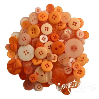 Sweet Mango Buttons in Mason Jar