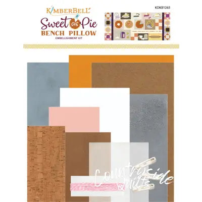 Sweet As Pie Bench Pillow Embellishment Kit