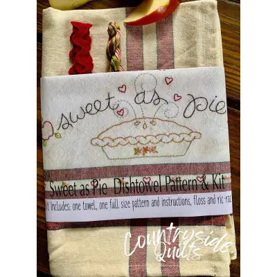 Sweet as Pie Dishtowel Kit