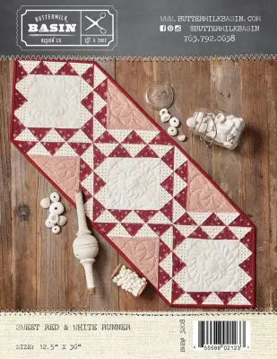 Sweet Red & White Runner