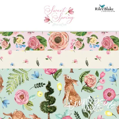 Sweet Spring Fat Quarter Bundle, 15pcs/bundle