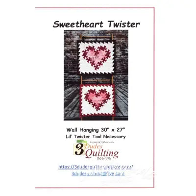 Sweetheart Twister Wall Hanging Pattern