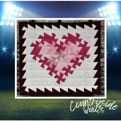 Sweetheart Twister Wall Hanging Pattern