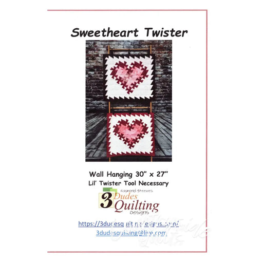 Sweetheart Twister Wall Hanging Pattern 739406409031