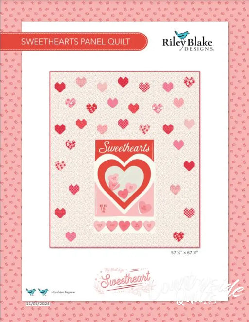 Sweethearts Panel Quilt Free PDF Download 922744
