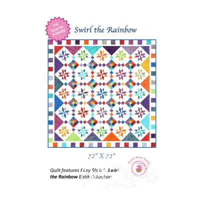 Swirl The Rainbow by Pastry Shop Quilts