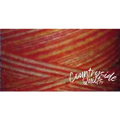 Swirls Maxi-Lock Polyester Serger Thread 50wt 3000yds Vari Orange Creamsicle