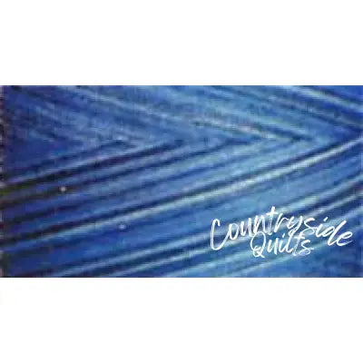 Swirls Maxi-Lock Polyester Serger Thread 50wt 3000yds Variegated Blue Water Ice