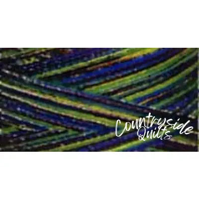 Swirls Maxi-Lock Polyester Serger Thread 50wt 3000yds Variegated Rainbow Swirl