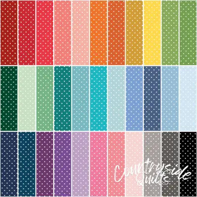 Swiss Dot 10in Squares, 42 Pcs.