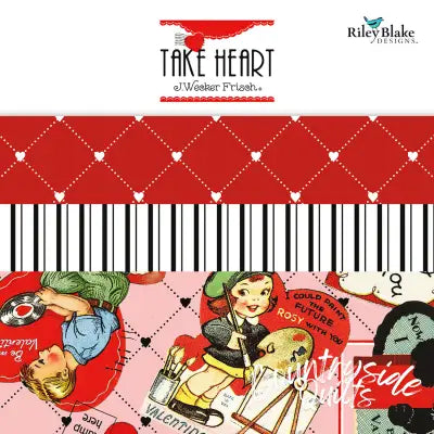 Take Heart 2.5in Strips, 40pcs