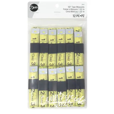 Tape Measures 5/8in x 60in Yellow
