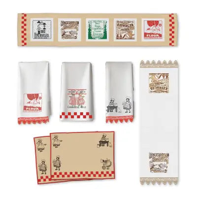 A Taste of Gingerbread Asset Pack by Janet Wecker Frisch - Machine Embroidery