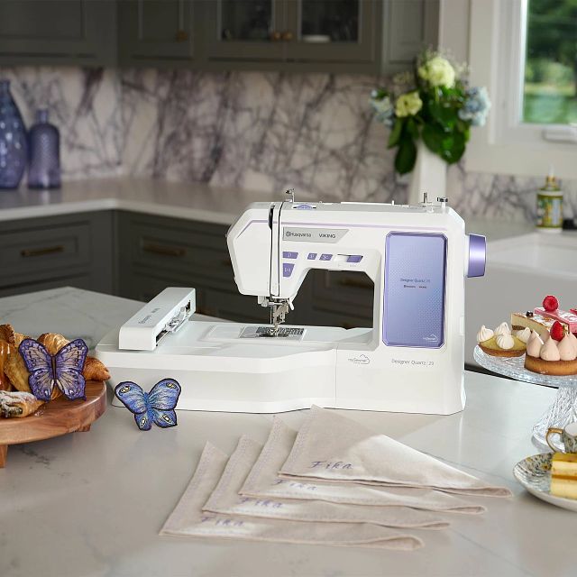 HUSQVARNA® VIKING® DESIGNER QUARTZ™ 29 Sewing & Embroidery Machine