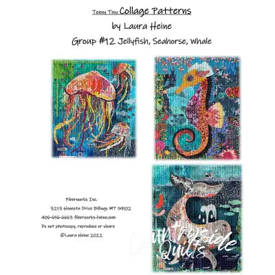 Teeny Tiny Group #12 Jellyfish Seahorse Whale