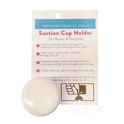Template Single Suction Cup Ruler Holder