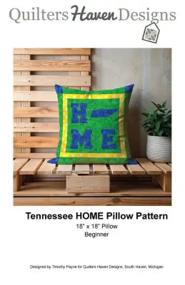 Tennessee HOME Pillow Pattern