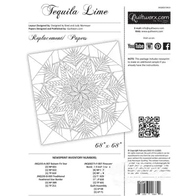 Tequila Lime Replacement Papers
