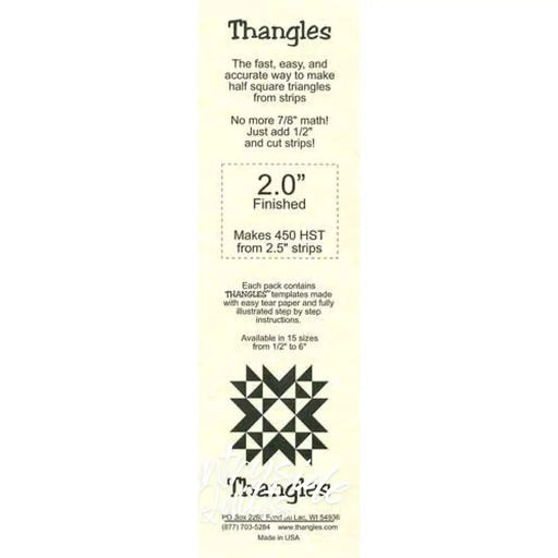 Thangles - 2 Finished THAN2FIN