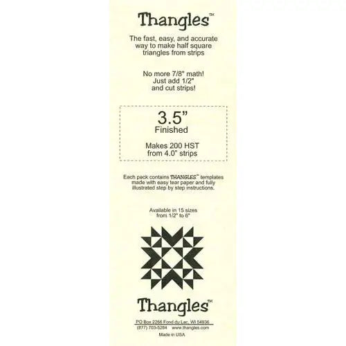 Thangles - 3.5 Finished THAN35F