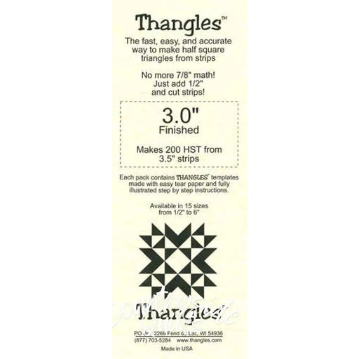 Thangles - 3 Finished THAN3F