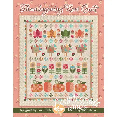Thanskgiving Row Quilt Pattern