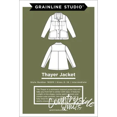Thayer Jacket Sizes 0-18