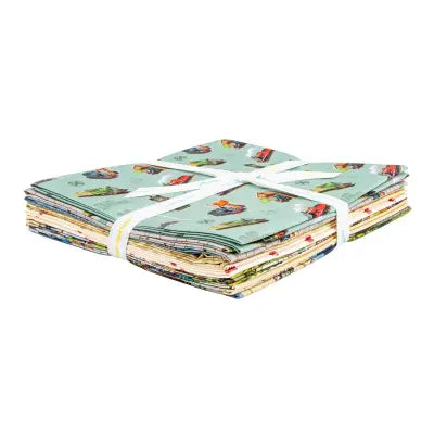 Thomas & Friends™ 80th Anniversary 1 Yard Bundle Green, 8 Pcs.