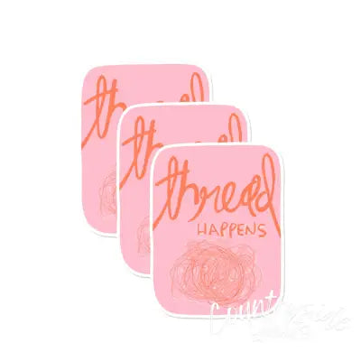 Thread Happens Sticker 3pk