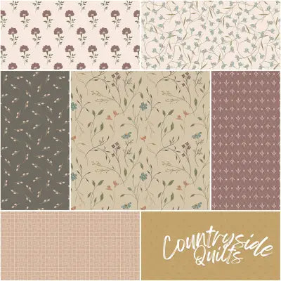 Threads of Grace 1 Yard Bundle Taupe, 7 Pcs.