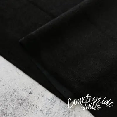 Tie Dye Tonal Black Faux Fur 1/2yd