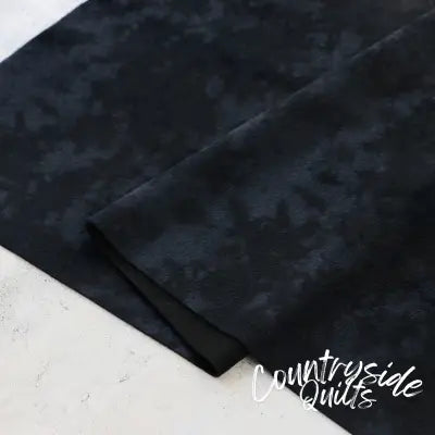 Tie Dye Tonal Midnight Faux Fur 1/2yd