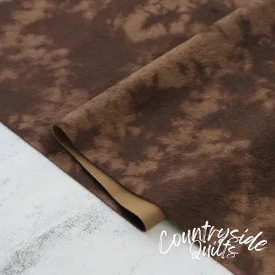 Tie Dye Tonal Woodland Faux Fur 5yd