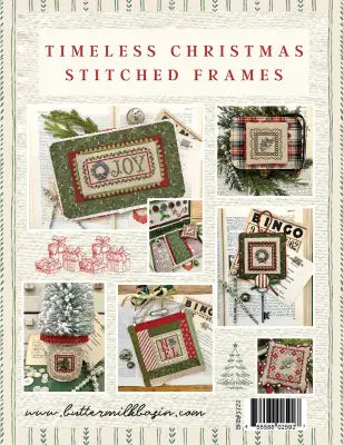 Timeless Christmas Stitched Frames