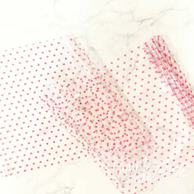 Tiny Hearts Clear Vinyl TPU