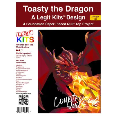 Toasty the Dragon Quilt Kit