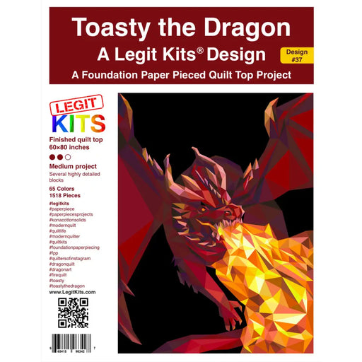Toasty the Dragon Quilt Kit QK037