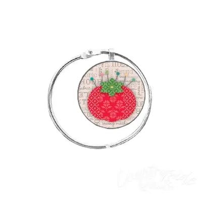 Tomato Pincushion Thread Bling