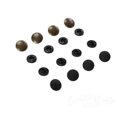 Tool-free Snaps - Set of Four - Antique Brass